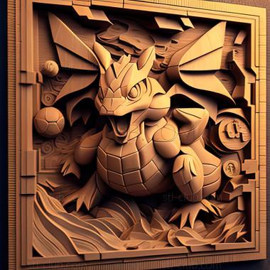 3D model The Ancient Puzzle of Pokmopolis Fierce Battle Ancient (STL)